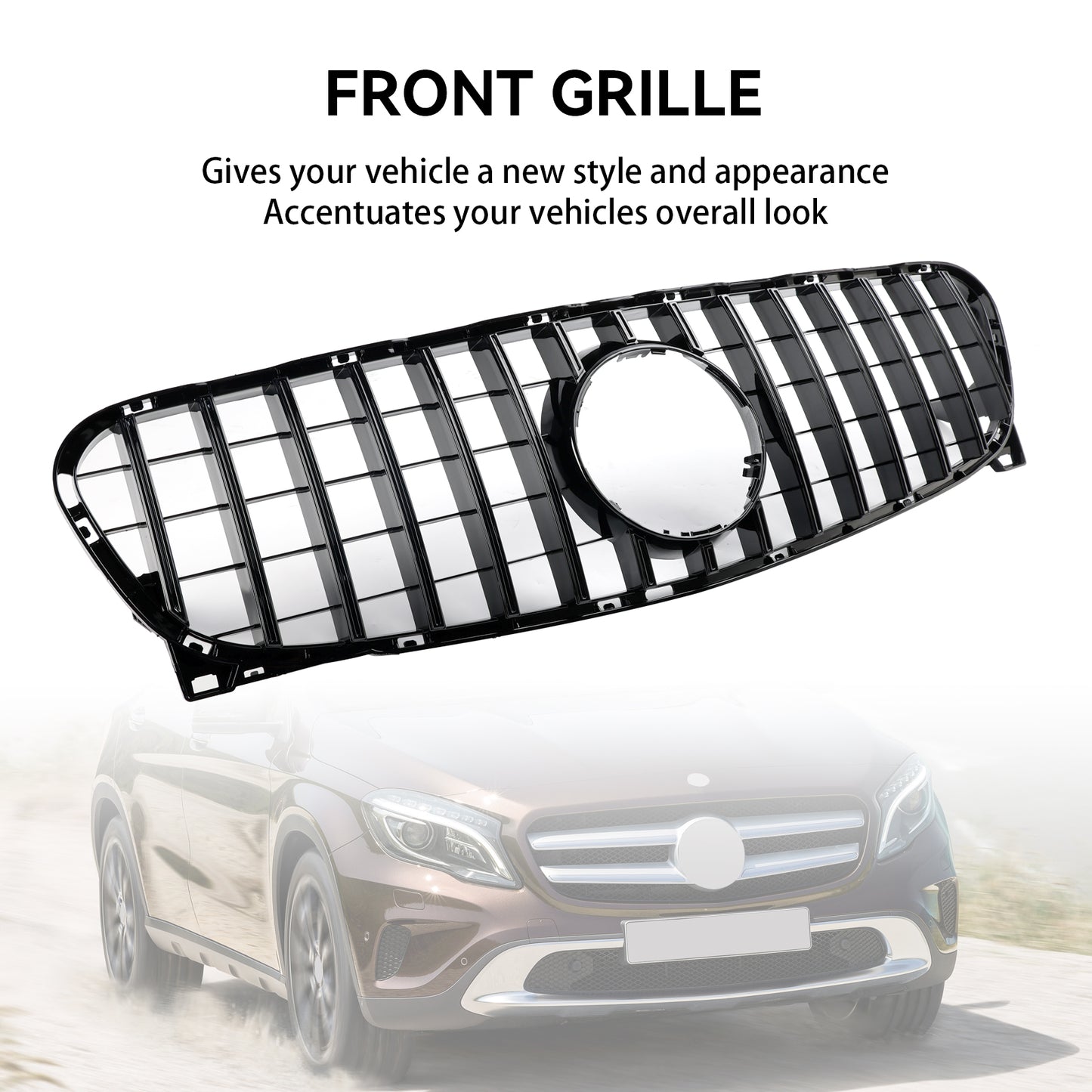 A1568880460 Griglia radiatore anteriore per Mercedes Benz Classe GLA W/X156 GLA180 250 45 2013-2017