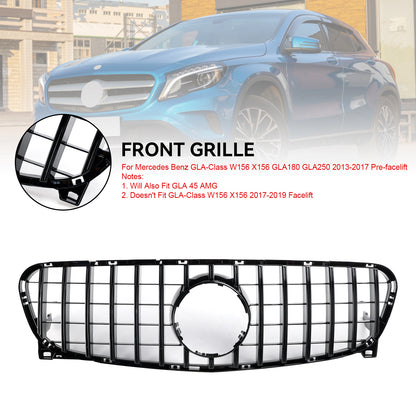 1568880460 Per Mercedes Benz Classe GLA W156 X156 GLA45 180 250 2013-2017 Griglia del radiatore anteriore