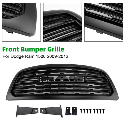 Griglia paraurti anteriore stile LTD Dodge Ram 1500 con luce a LED 2009-2012