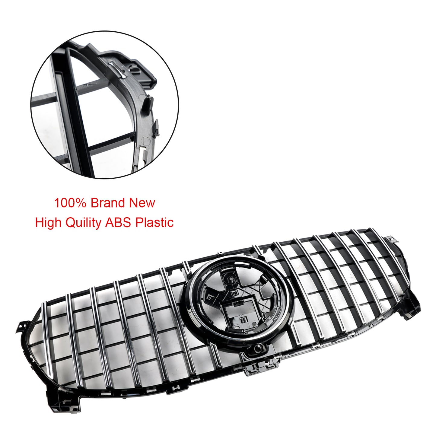 Griglia paraurti anteriore adatta per Mercedes Benz Classe GLE W167 GLE350 2020-2022