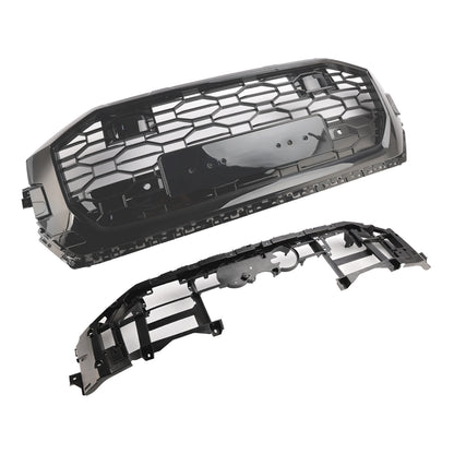 Griglia anteriore a nido d'ape nera lucida Audi Q8/SQ8 RSQ8 Style 2019-2023