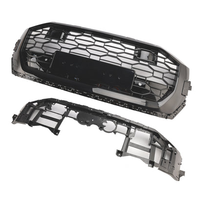 Griglia anteriore a nido d'ape nera lucida Audi Q8/SQ8 RSQ8 Style 2019-2023
