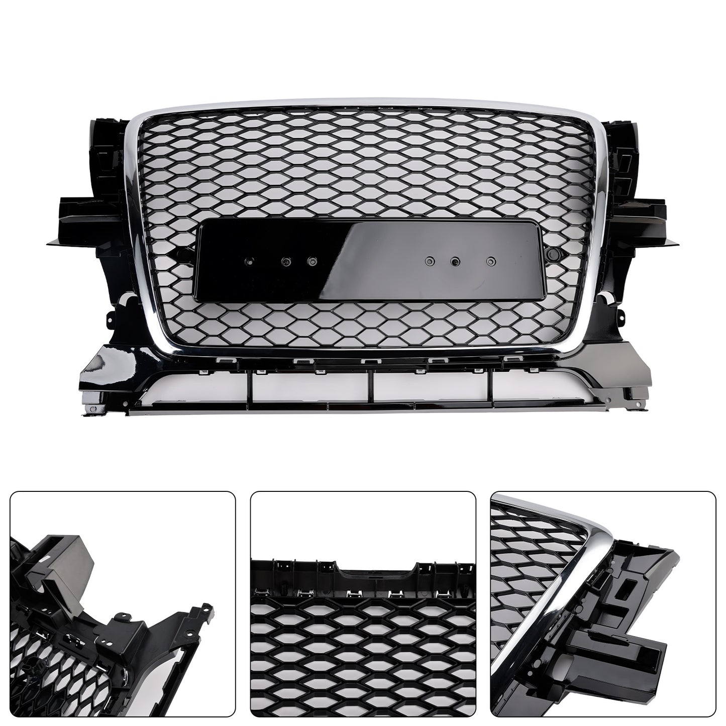 Griglia paraurti anteriore cromata/nera Audi Q5 2009-2012 8R0853651B