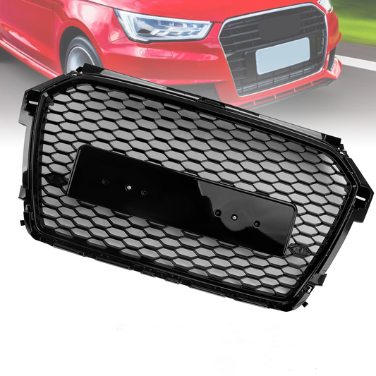 Griglia paraurti a nido d'ape Audi A1 S1 8X Facelift RS Style 2016-2019 nera