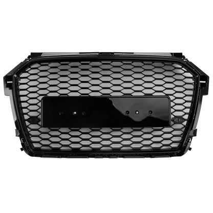 Griglia paraurti a nido d'ape Audi A1 S1 8X Facelift RS Style 2016-2019 nera