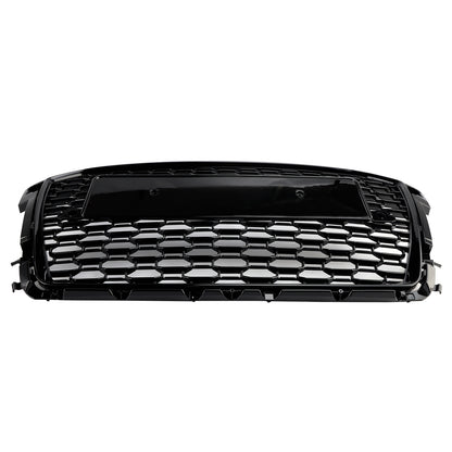 2016-2019 Audi A1 S1 8X Facelift Griglia paraurti a nido d'ape stile RS Nera