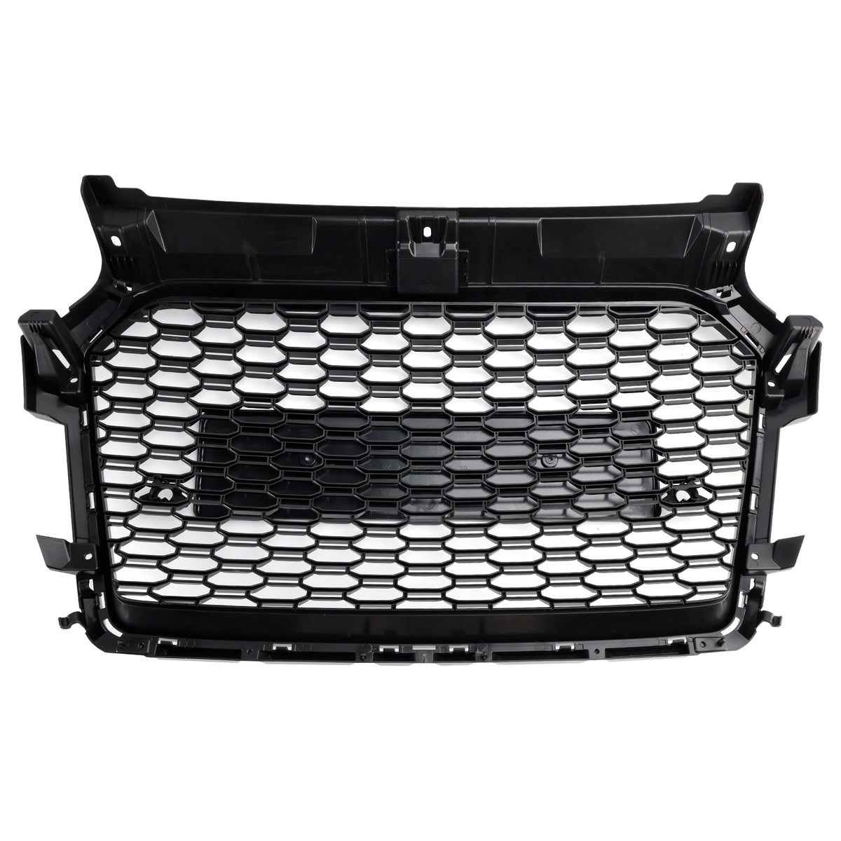 2016-2019 Audi A1 S1 8X Facelift Griglia paraurti a nido d'ape stile RS Nera
