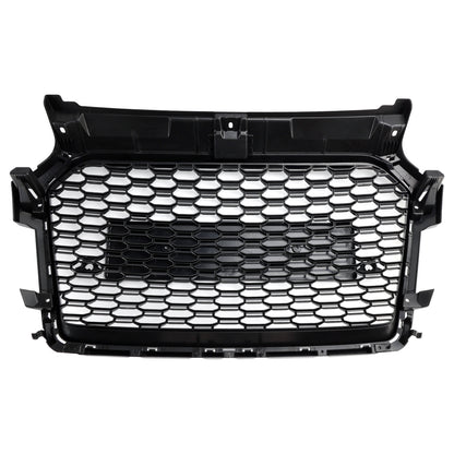 2016-2019 Audi A1 S1 8X Facelift Griglia paraurti a nido d'ape stile RS Nera