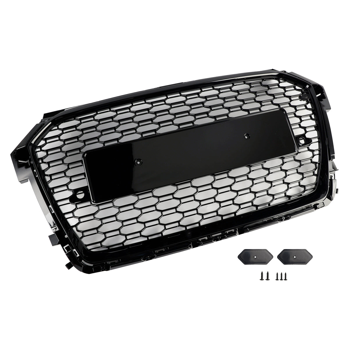2016-2019 Audi A1 S1 8X Facelift Griglia paraurti a nido d'ape stile RS Nera