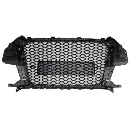 Griglia anteriore a nido d'ape Audi Q3 S-Line RSQ3 Style 2011-2015 nero lucido 5060531048501