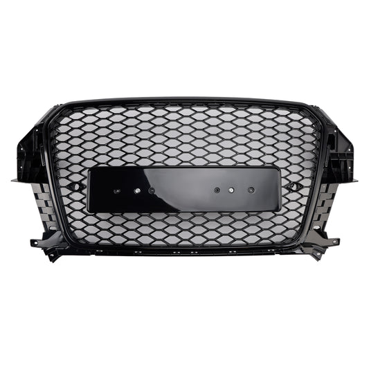 Griglia anteriore a nido d'ape Audi Q3 S-Line RSQ3 Style 2011-2015 nero lucido 5060531048501