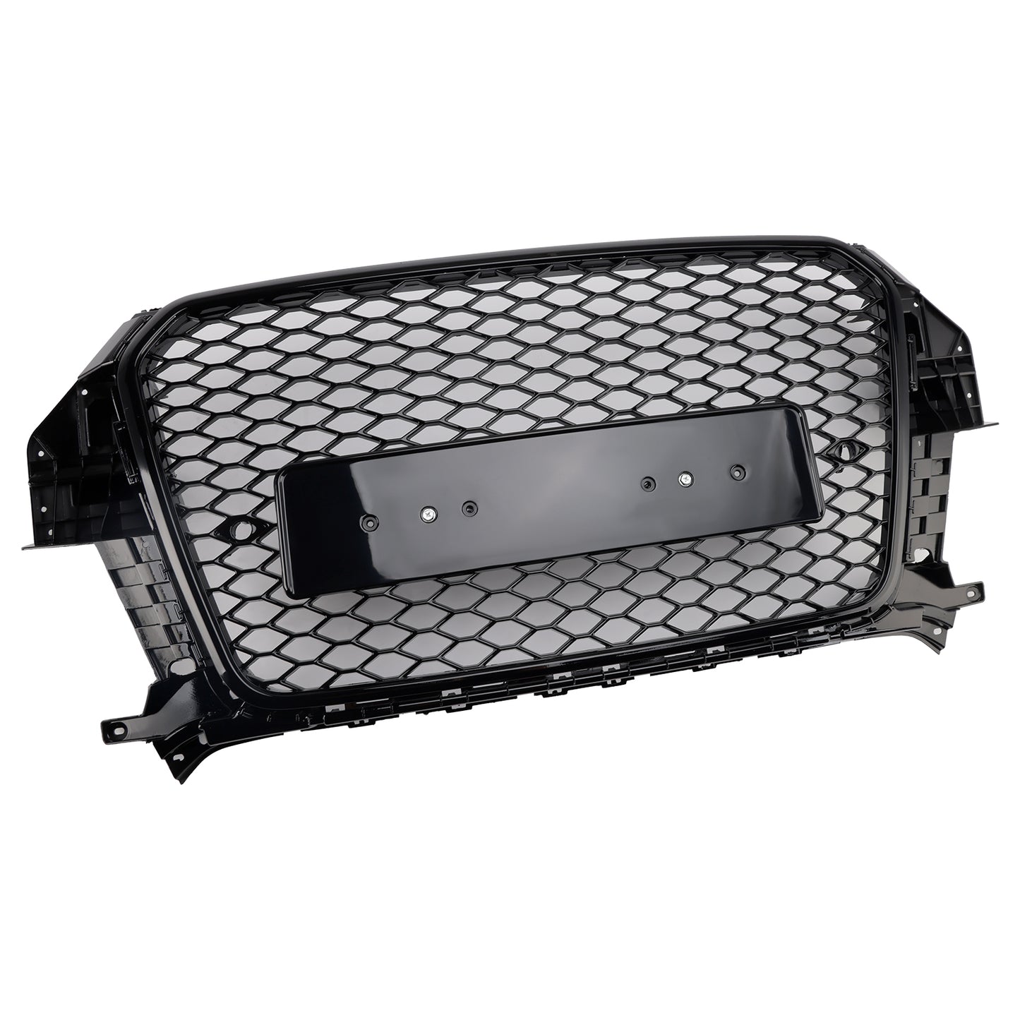 Griglia anteriore a nido d'ape Audi Q3 S-Line RSQ3 Style 2011-2015 nero lucido 5060531048501