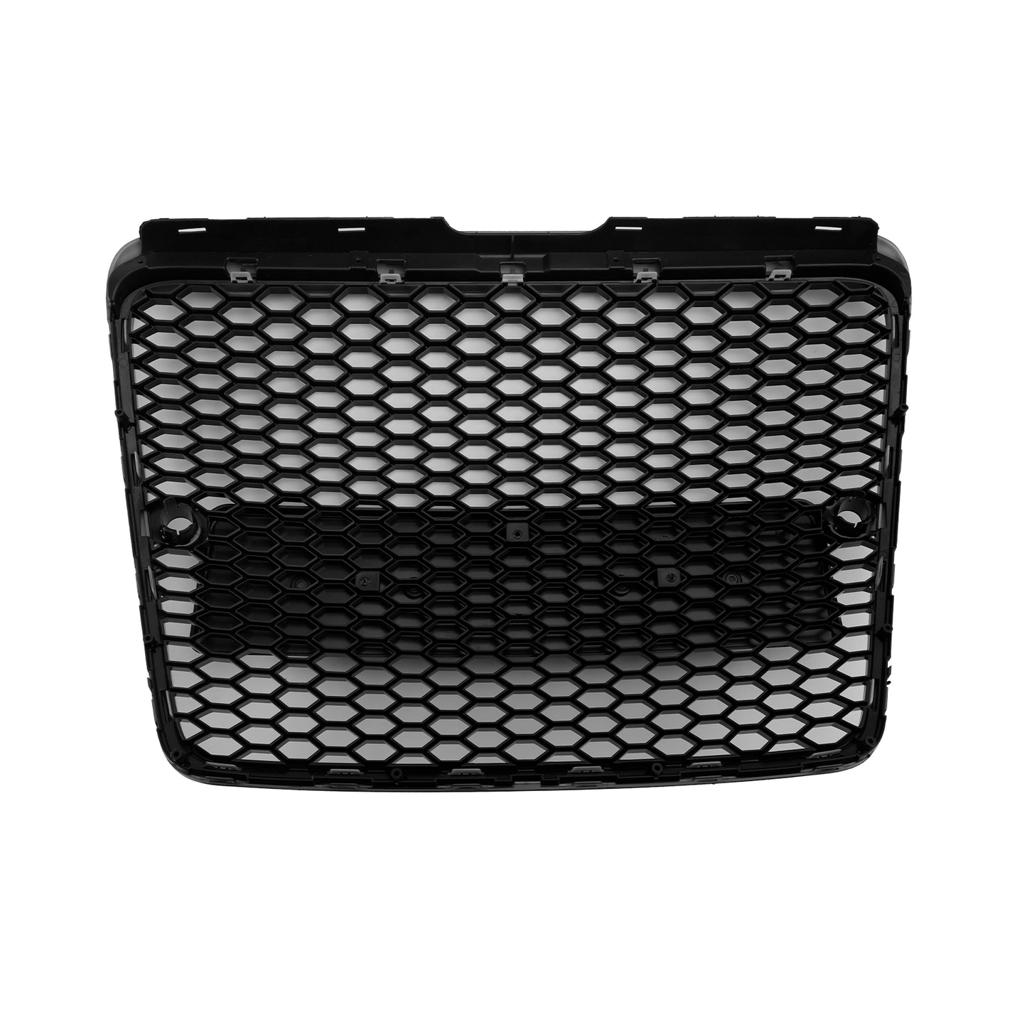 2004-2008.10 Audi A6 C6 Pre-Facelift Griglia paraurti anteriore a nido d'ape nera
