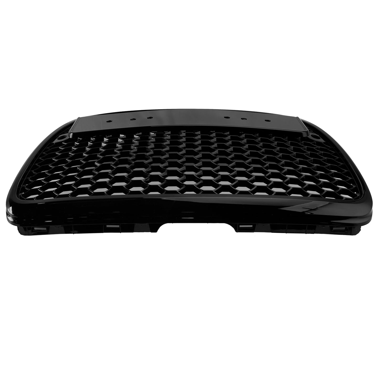 2004-2008.10 Audi A6 C6 Pre-Facelift Griglia paraurti anteriore a nido d'ape nera