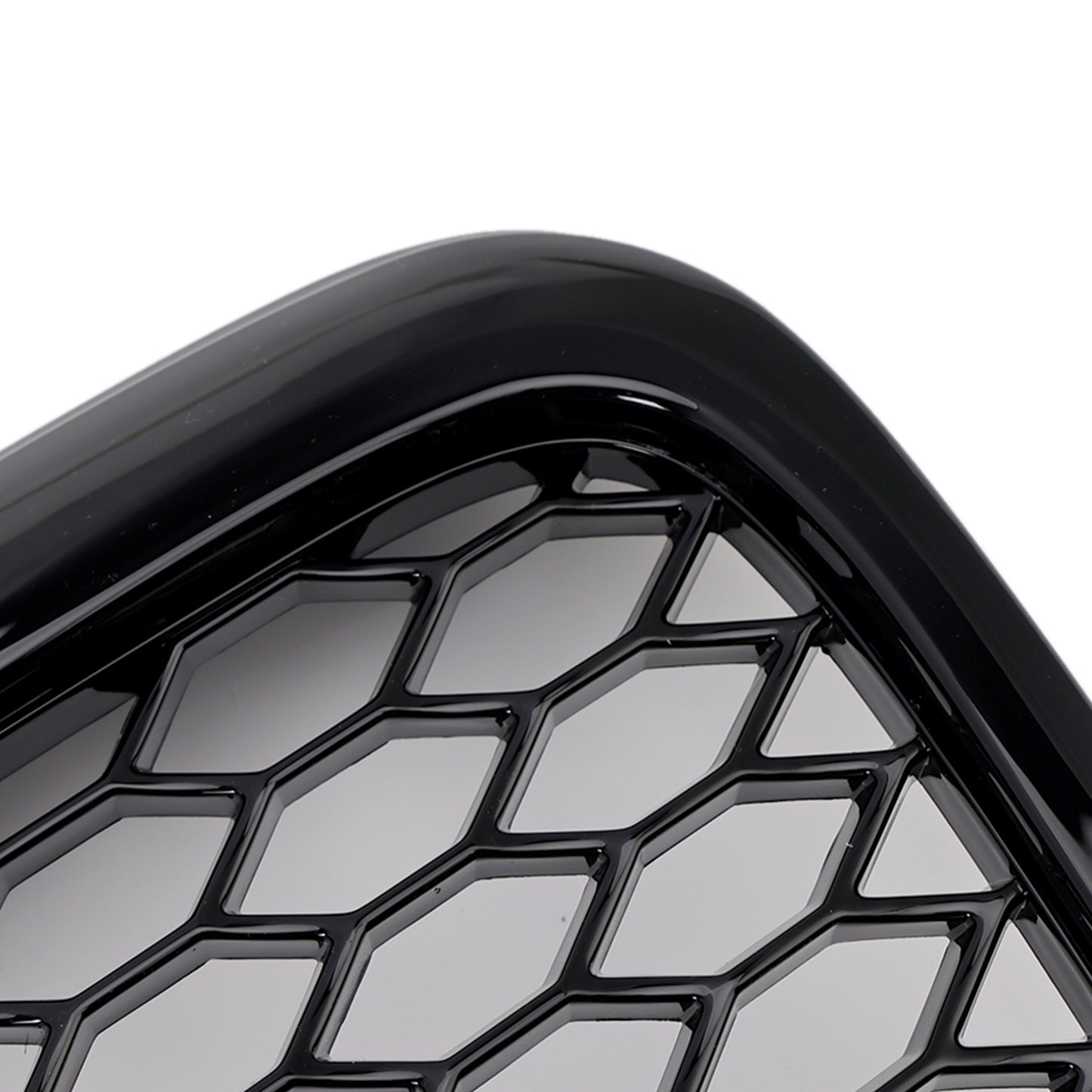 Griglia Anteriore Nido d’Ape Nera per Audi A6 C6 2004-2008 Versione Pre-Facelift