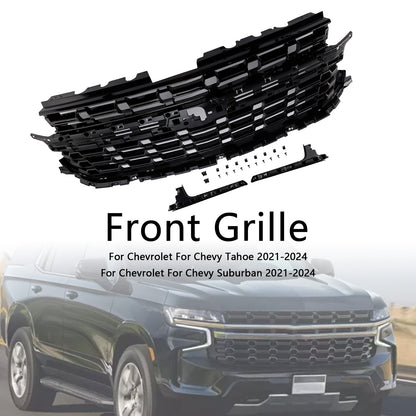 Griglia paraurti anteriore Chevrolet 2021-2024 per Chevy Tahoe Z71-Look nera