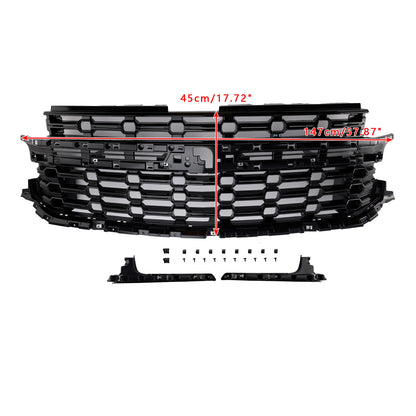 Griglia paraurti anteriore Z71-Look adatta per Chevrolet Tahoe/Suburban 2021-2024 nera