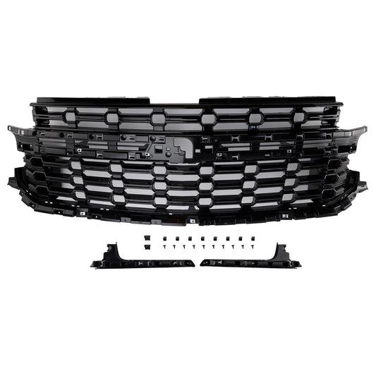 Griglia paraurti anteriore Z71-Look adatta per Chevrolet Tahoe/Suburban 2021-2024 nera