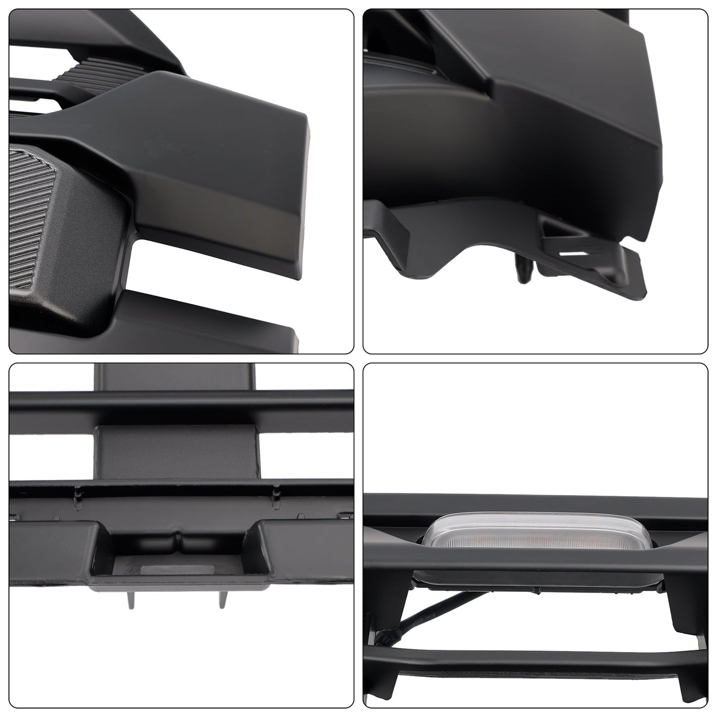 Griglia paraurti anteriore nera a LED per Ford F150 2024+