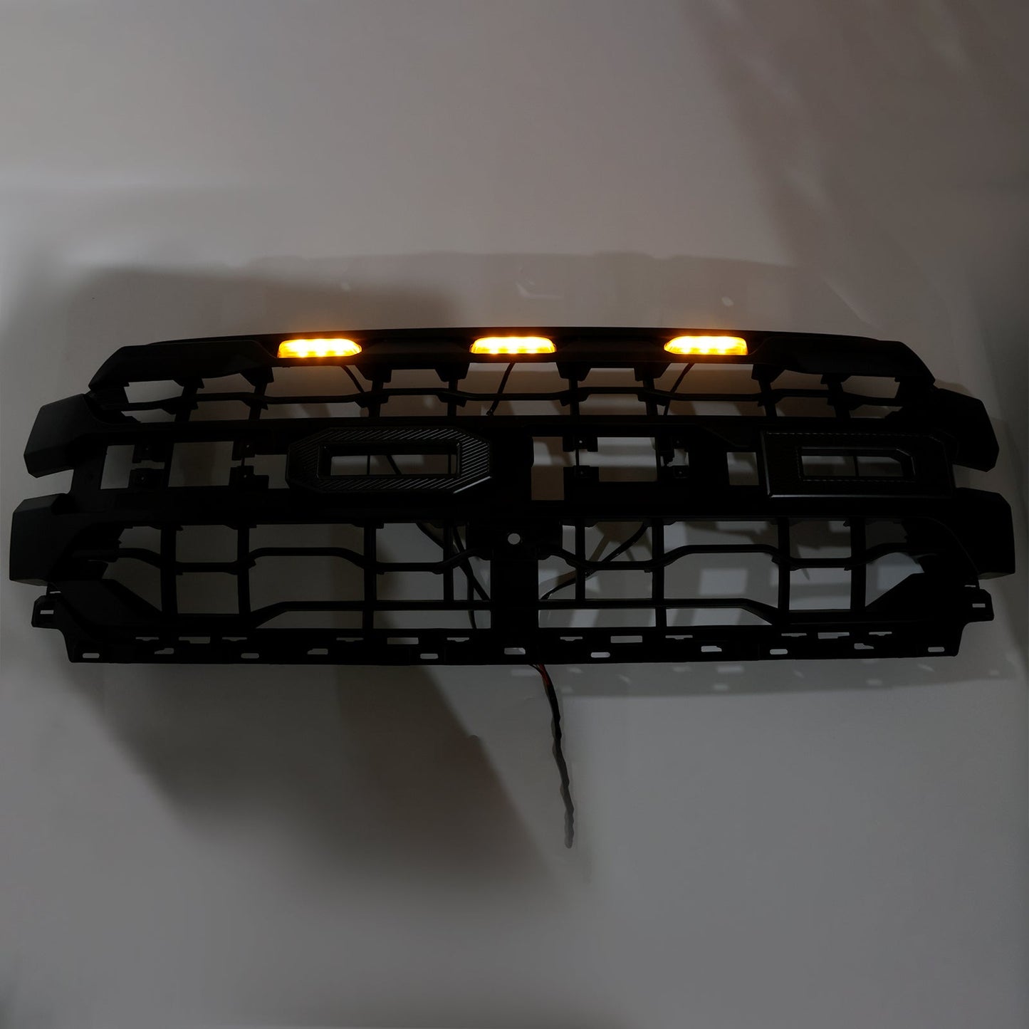 Griglia paraurti anteriore nera a LED per Ford F150 2024+