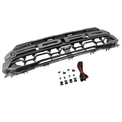 Griglia paraurti anteriore nera a LED per Ford F150 2024+