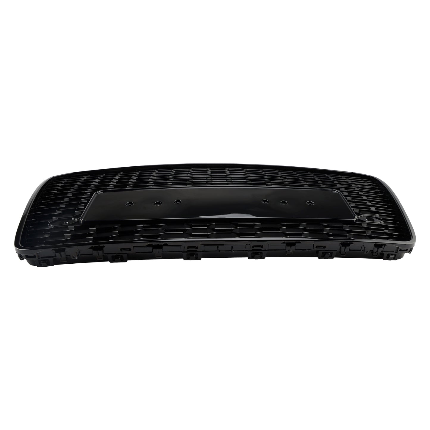 Griglia paraurti anteriore a nido d'ape per Audi A8 S8 RS8 Style 2015-2017 Nera