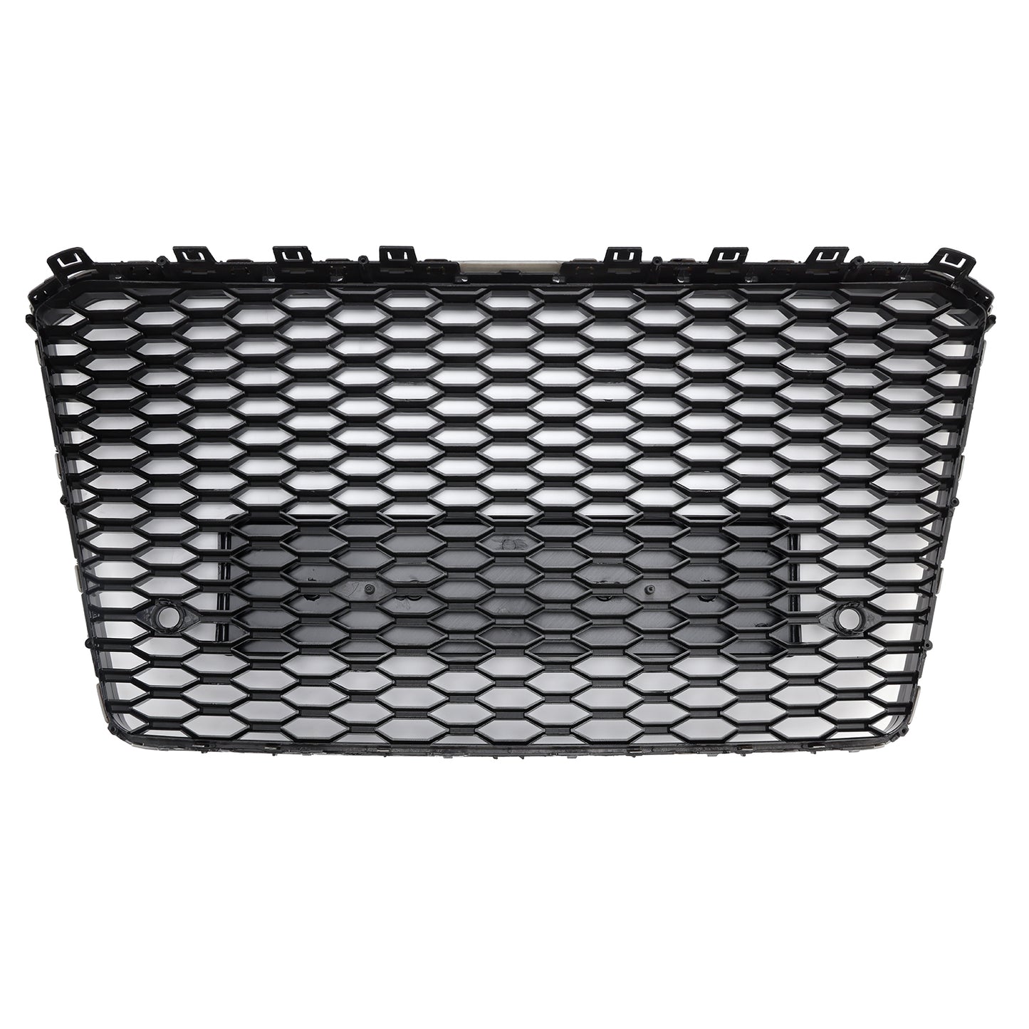 Griglia paraurti anteriore a nido d'ape per Audi A8 S8 RS8 Style 2015-2017 Nera