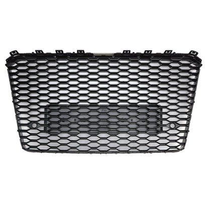 Griglia paraurti anteriore a nido d'ape per Audi A8 S8 RS8 Style 2015-2017 Nera