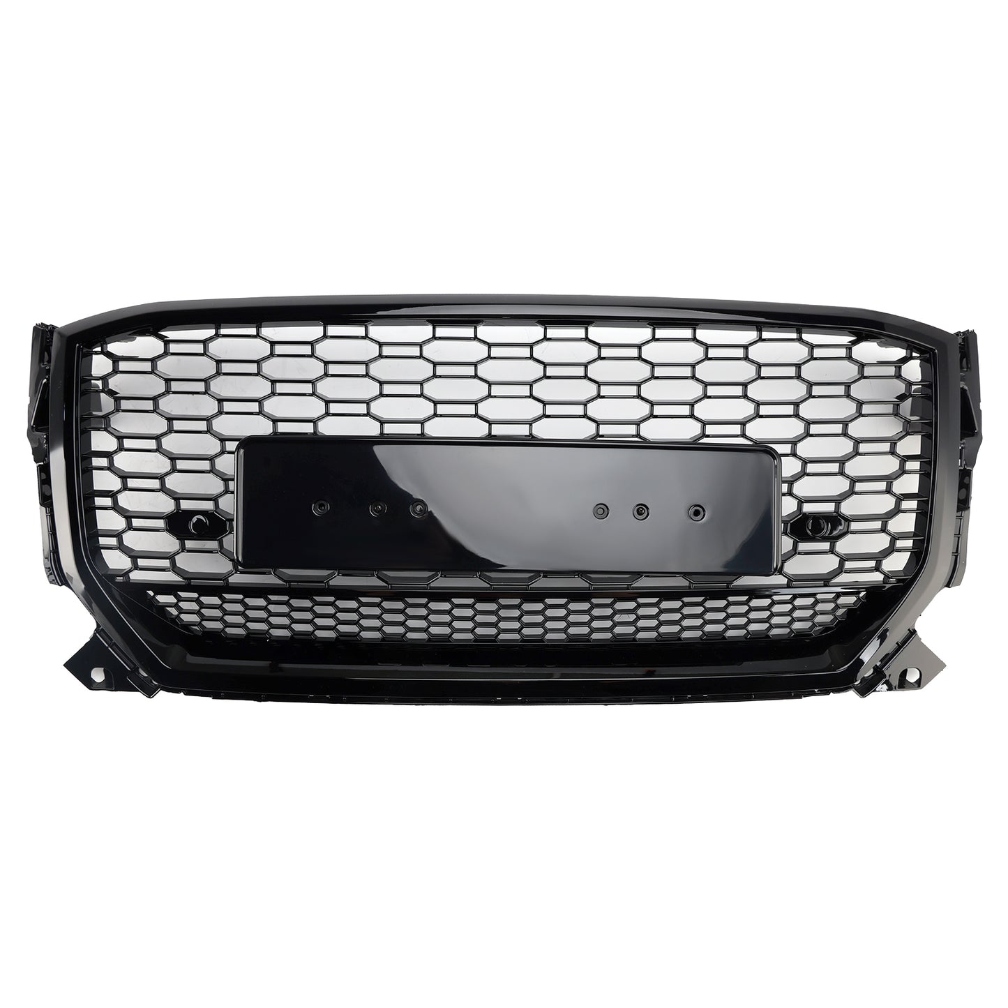 Griglia anteriore a nido d'ape nera lucida Audi Q2 pre-facelift 2016-2020