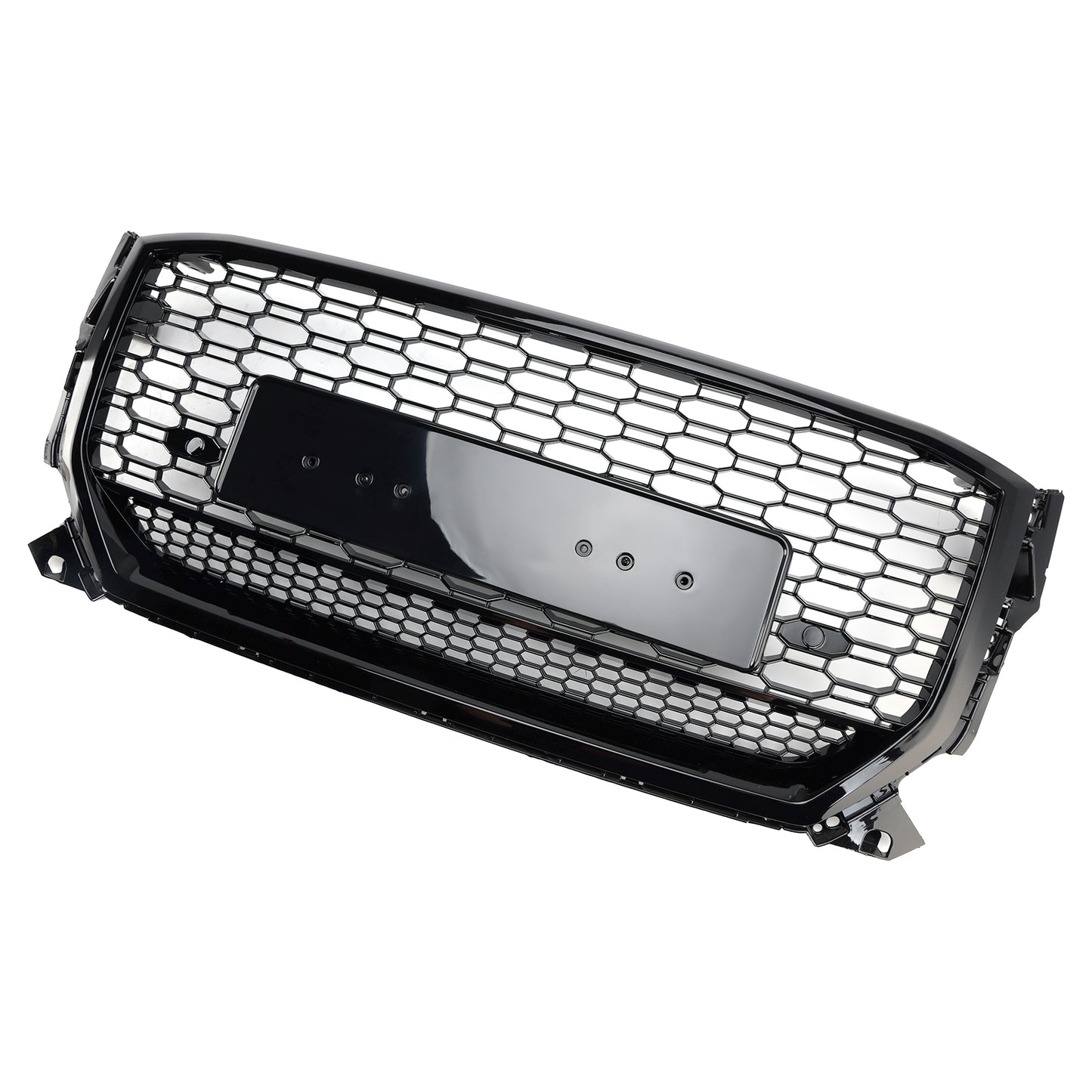 Griglia anteriore a nido d'ape nera lucida Audi Q2 pre-facelift 2016-2020