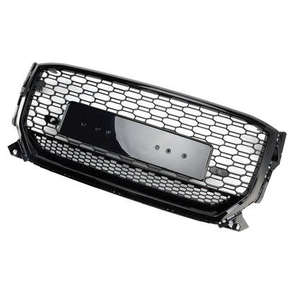 Griglia anteriore a nido d'ape nera lucida Audi Q2 pre-facelift 2016-2020
