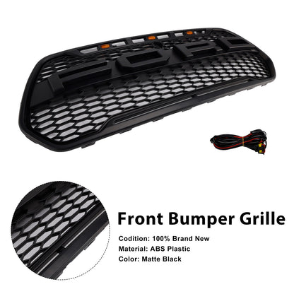 Griglia paraurti anteriore nera Ford Transit 150 250 350 350H 2015-2019