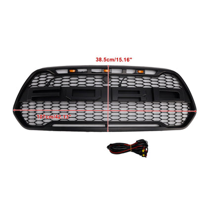 Griglia paraurti anteriore nera Ford Transit 150 250 350 350H 2015-2019