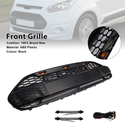 Griglia paraurti anteriore nera Ford Transit Connect 2014-2018 con LED
