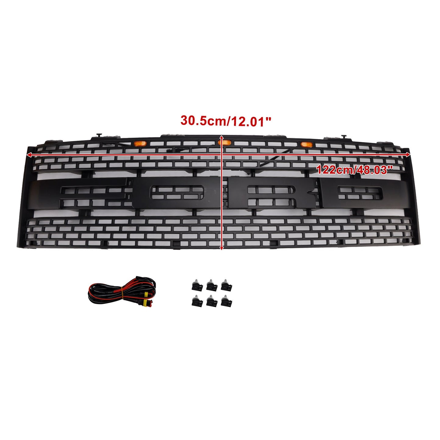 Griglia paraurti anteriore Ford F150 Raptor senza foro per telecamera CL3Z8200DA 2010-2014