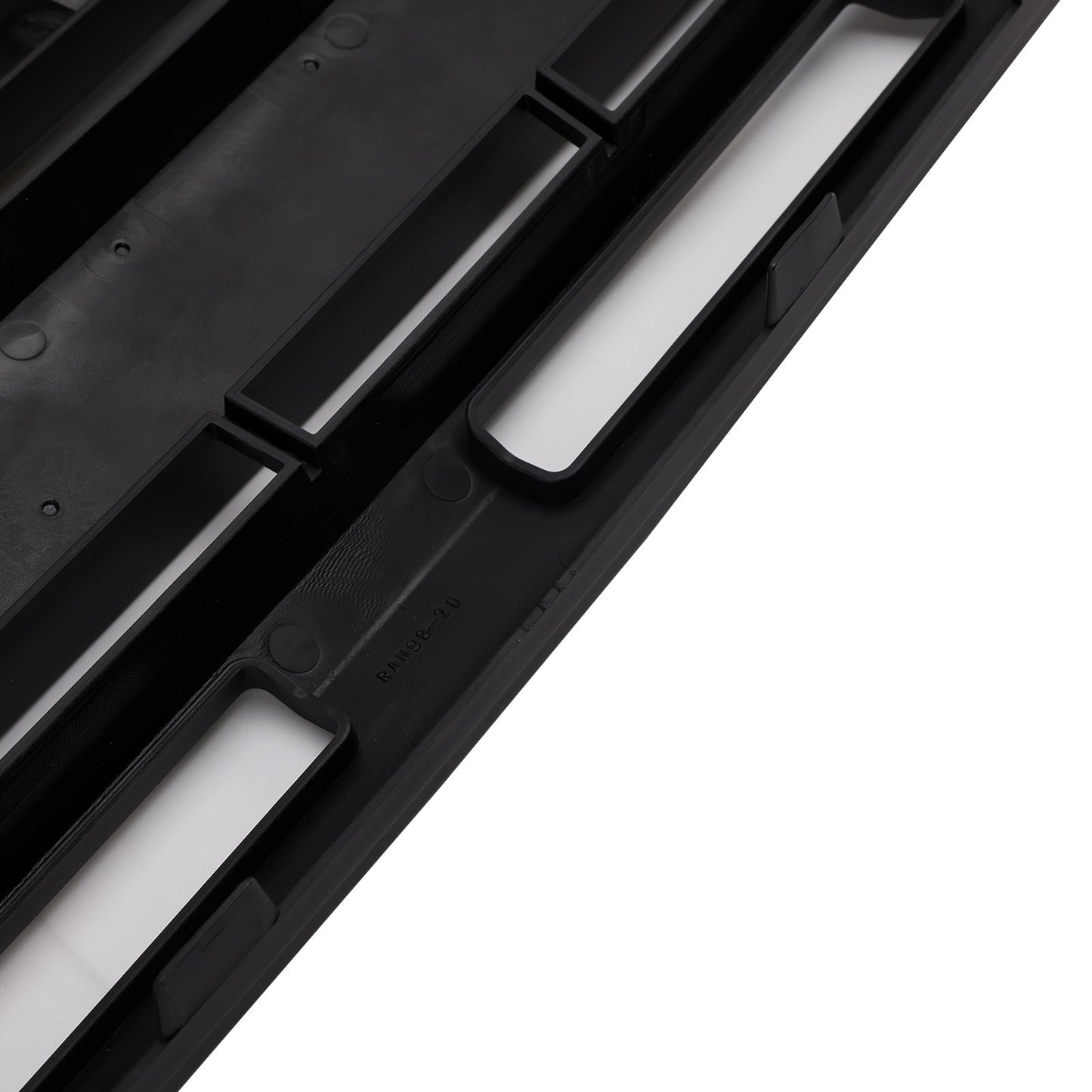 Griglia paraurti anteriore nera opaca Ford Ranger 1998-2000 con luce a LED