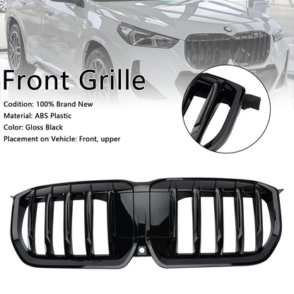 Griglia anteriore a rene per paraurti anteriore BMW X1 U11 U12 2023-2024 nera lucida