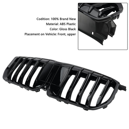 Griglia anteriore a rene per paraurti anteriore BMW X1 U11 U12 2023-2024 nera lucida