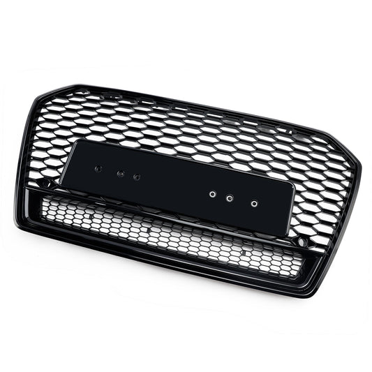 2016-2018 Audi A6 S6 C7 C7PA Griglia Anteriore Nido d’Ape Nera Stile RS6