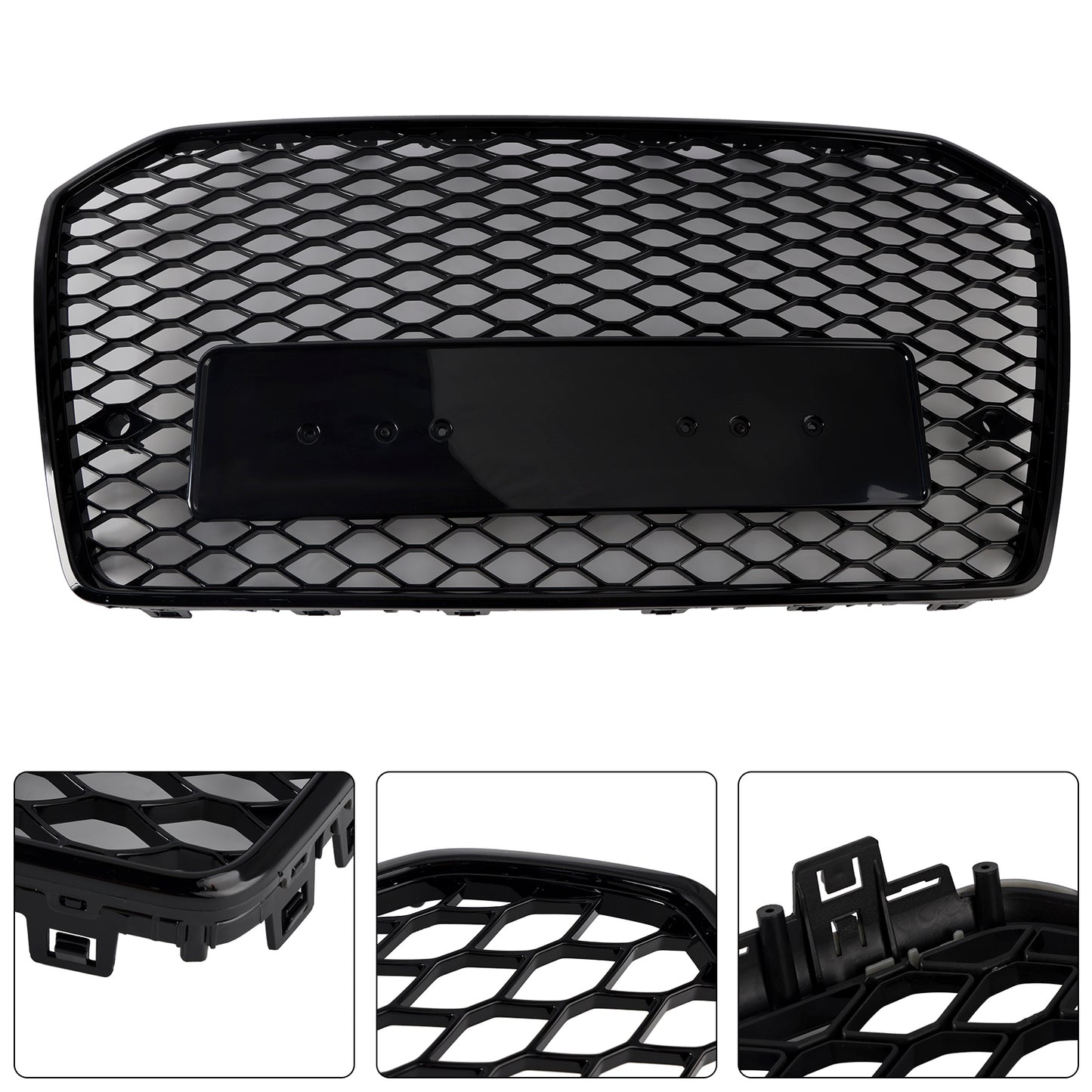 Griglia anteriore a nido d‘ape Audi S6 (C7) C7PA Facelift 2016-2018 Stile RS6