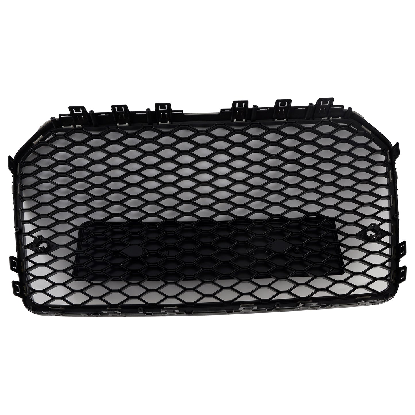 Griglia anteriore a nido d‘ape in stile RS6 per Audi A6 S6 C7 2016-2018, nera