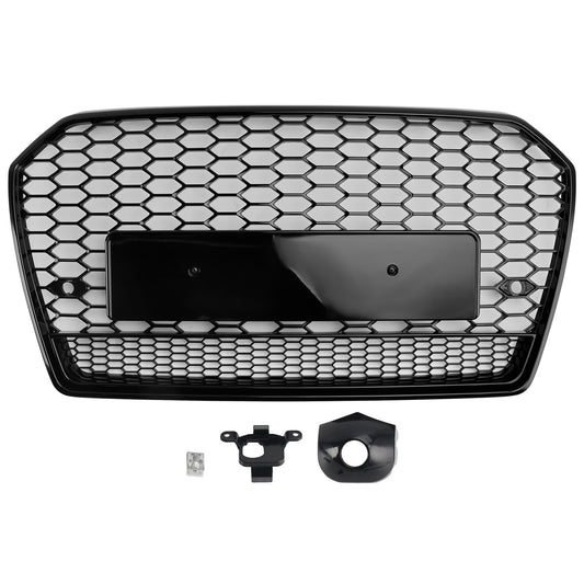 Griglia anteriore a nido d'ape in stile RS6 Audi A6 (C7) C7PA Facelift 2016-2018