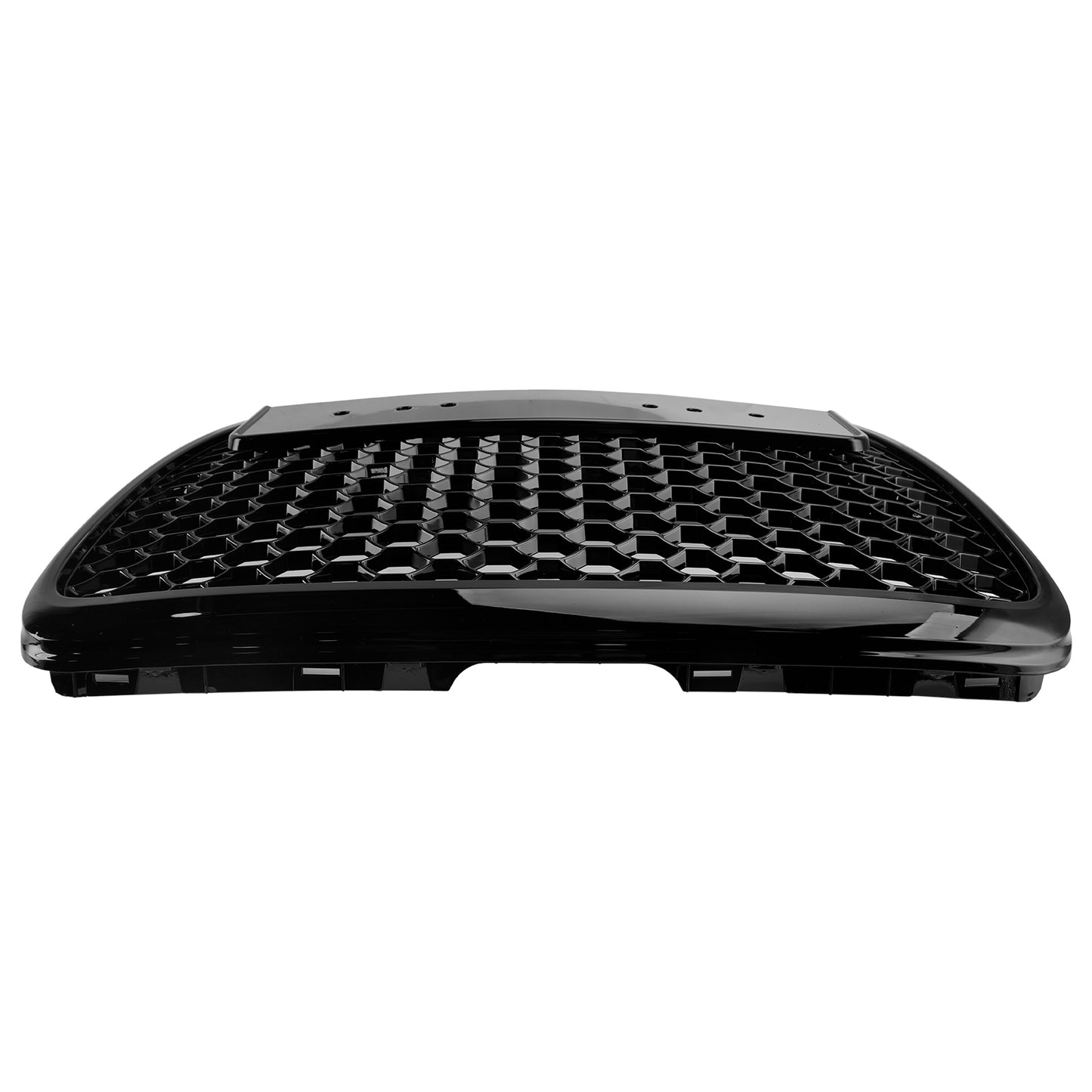 Griglia paraurti anteriore a nido d'ape nera Audi A6 C6 Facelift 2008-2011