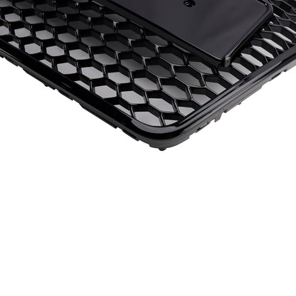 Griglia paraurti anteriore a nido d'ape nera Audi A6 C6 Facelift 2008-2011
