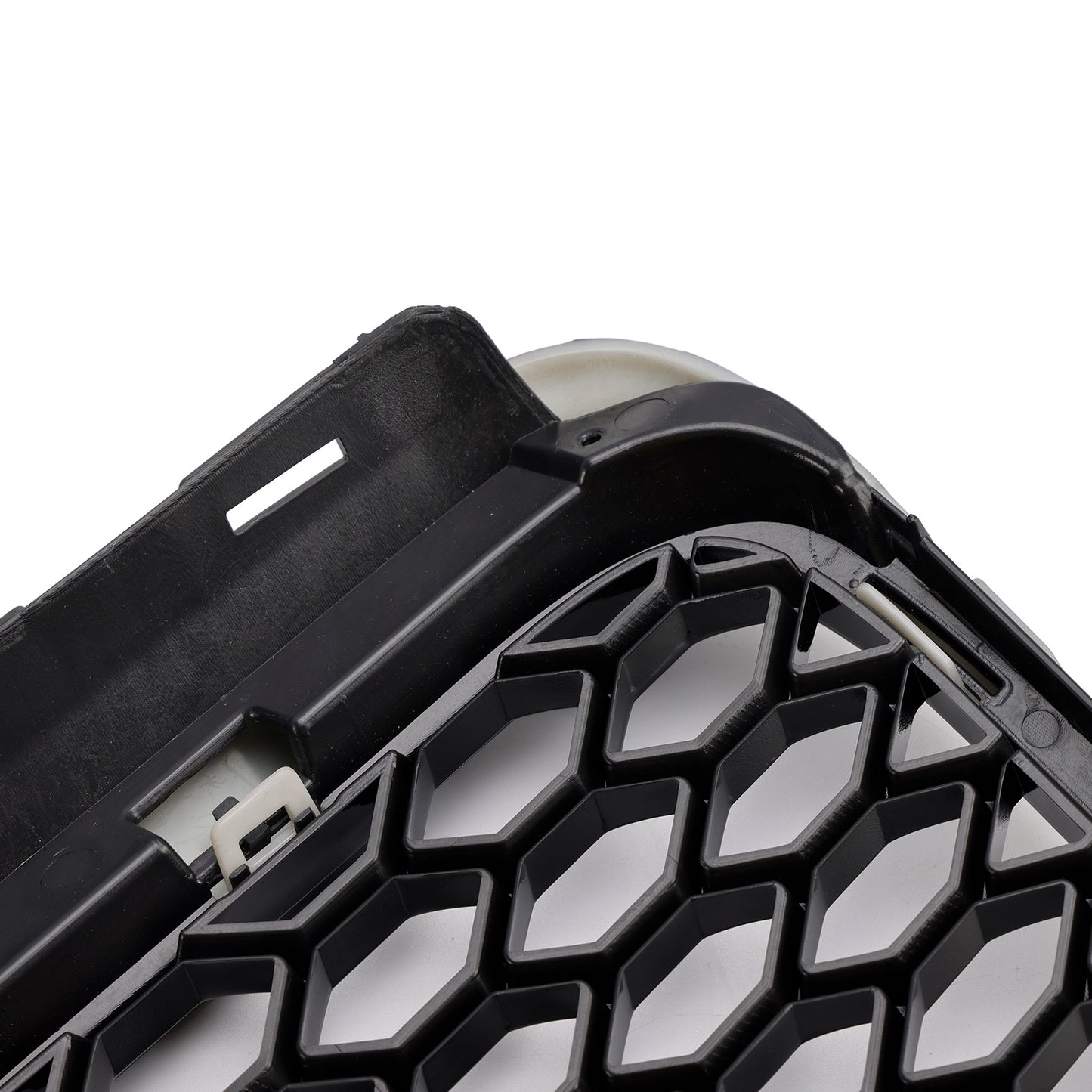 Griglia paraurti anteriore a nido d'ape nera Audi A6 C6 Facelift 2008-2011