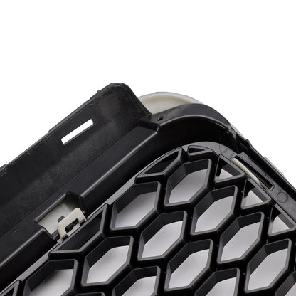 Griglia paraurti anteriore a nido d'ape nera Audi A6 C6 Facelift 2008-2011