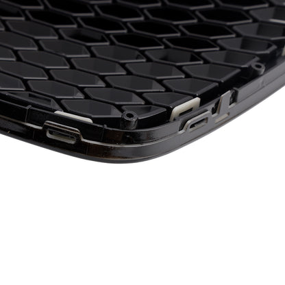 Griglia paraurti anteriore a nido d'ape nera Audi A6 C6 Facelift 2008-2011