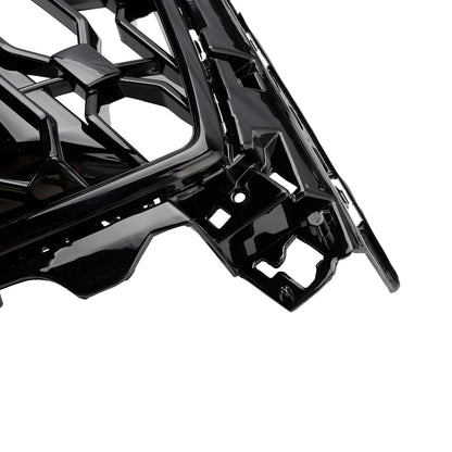 Griglia sostitutiva nera a nido d'ape per paraurti anteriore stile Audi A3/A3 Sline/S3 RS3 2020-2024