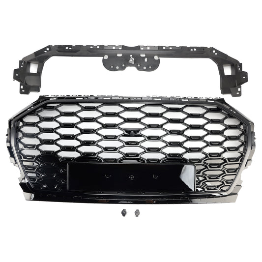 Griglia anteriore a nido d'ape in stile Audi Q5 SQ5 RSQ5 2021-2025