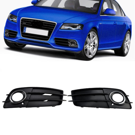 Griglia di copertura fendinebbia sinistra e destra per Audi A4 B8 S-Line S4 2008-2012